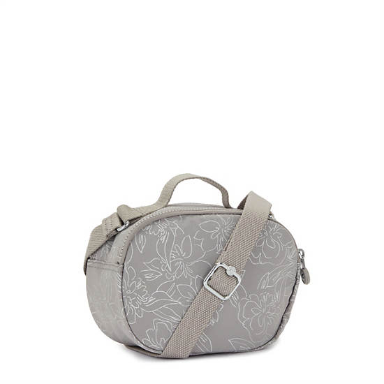 Kipling Gwenna Printed Crossbody Bags Grey | KXYMZ6784