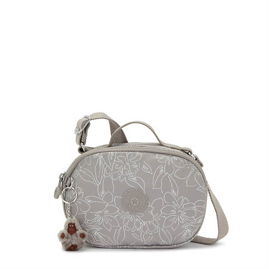 Kipling Gwenna Printed Crossbody Bags Grey | KXYMZ6784