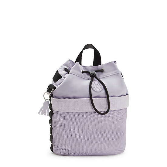 Kipling Hellen Drawstring Backpack Purple | WDVFJ8514