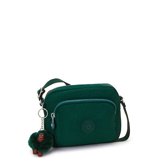 Kipling Hubei Crossbody Bags Green | JSPCK3706