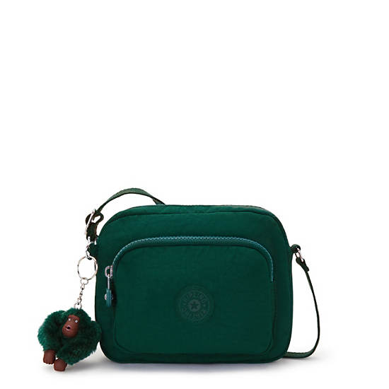 Kipling Hubei Crossbody Bags Green | JSPCK3706