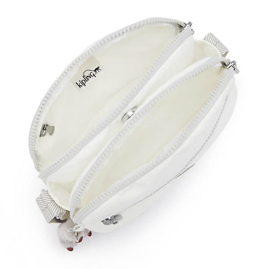 Kipling Keefe Crossbody Bags White | MKSYJ9615