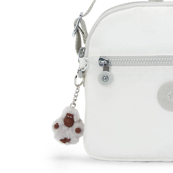 Kipling Keefe Crossbody Bags White | MKSYJ9615