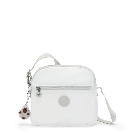 Kipling Keefe Crossbody Bags White | MKSYJ9615