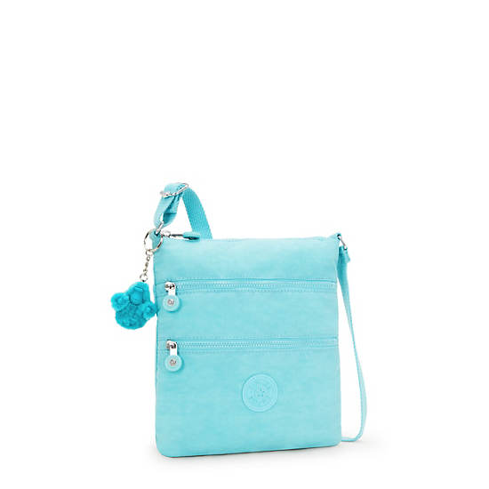 Kipling Keiko Crossbody Mini Bags Light Turquoise | AZCIO5629