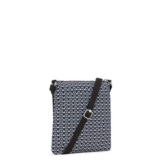 Kipling Keiko Printed Crossbody Mini Bags Grey / White / Black | NLJRS3127