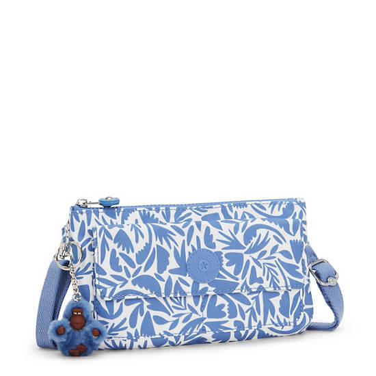 Kipling Lane 2-in-1 Printed Wallets Blue / White | TVSAO9861