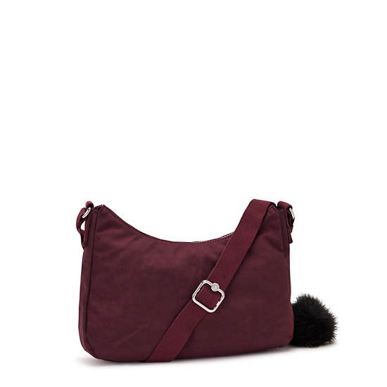 Kipling Larysa Shoulder Bags Deep / Burgundy | TDSHR6850