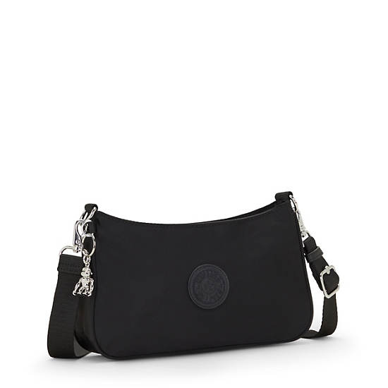 Kipling Lauri Shoulder Bags Black | SKEPZ3254