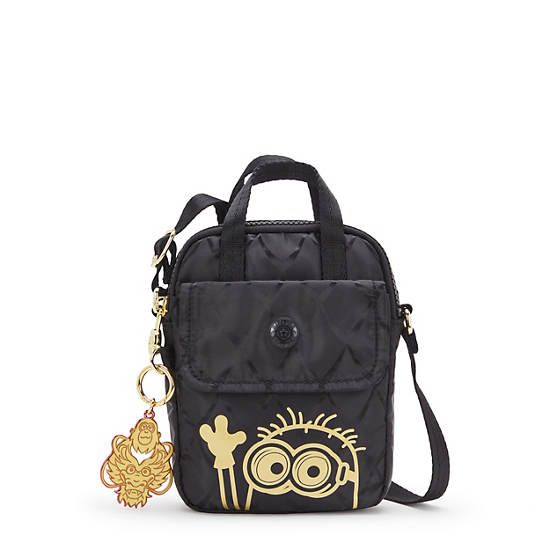 Kipling Lionel Crossbody Bag Minions Black / Yellow | HJCPV0752