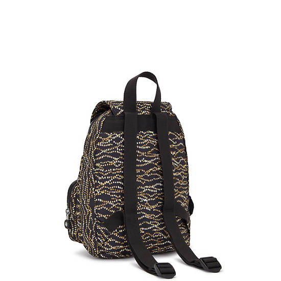 Kipling Lovebug Printed Small Backpack Gold / Black | DFXZR3297