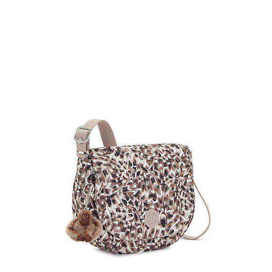 Kipling Lucasta Printed Crossbody Bags Leopard | MXCVE1467