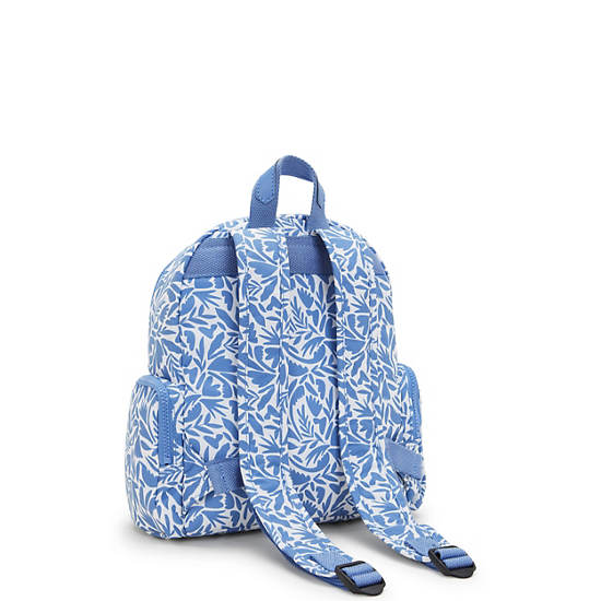 Kipling Matta Printed Backpack Blue / White | FKWAC2795