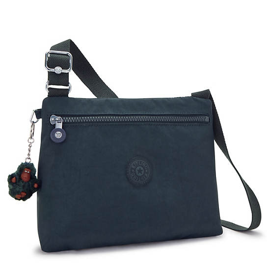 Kipling Merriweather Crossbody Bags Blue | UZVDJ6950