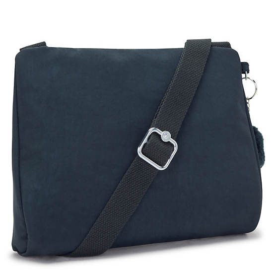 Kipling Merriweather Crossbody Bags Blue | UZVDJ6950