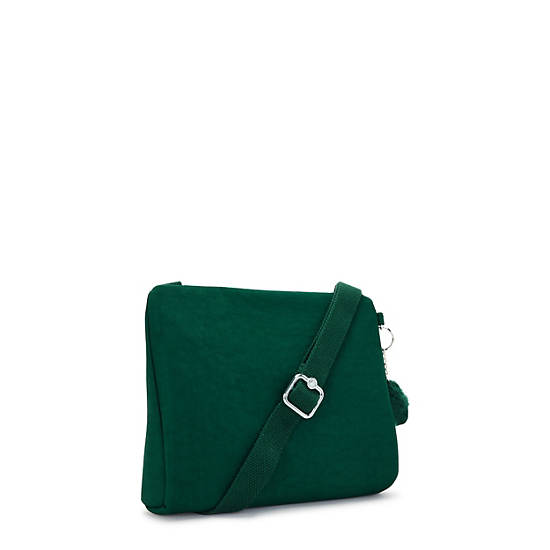 Kipling Merriweather Crossbody Bags Green | IDQNF1079