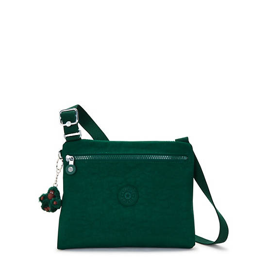 Kipling Merriweather Crossbody Bags Green | IDQNF1079