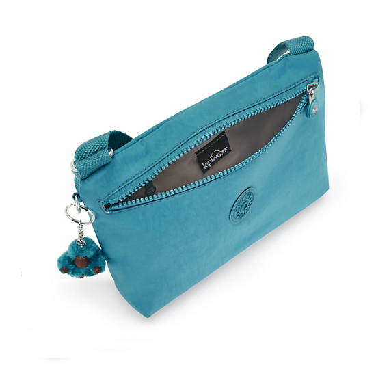 Kipling Merriweather Crossbody Bags Turquoise | ZNEOJ6573