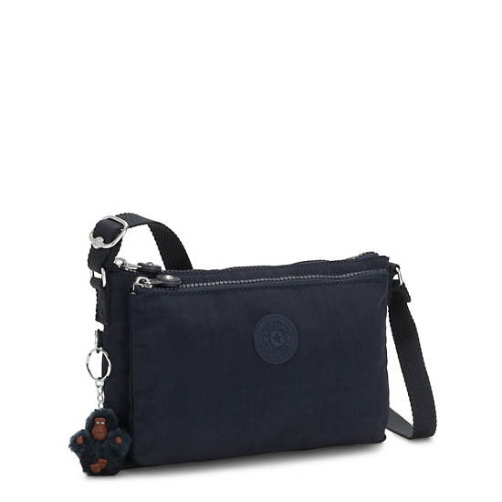 Kipling Mikaela Crossbody Bags Blue | UXYDR2603