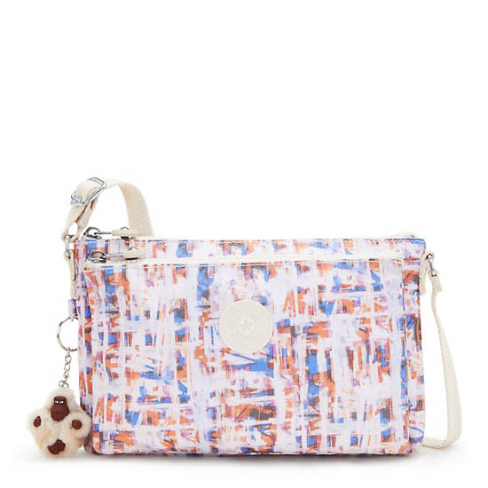 Kipling Mikaela Printed Crossbody Bags Multicolor | VZCBX9638