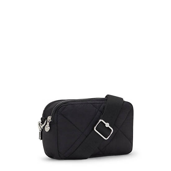 Kipling Milda Quilted Crossbody Bags Black | BYPAM4678