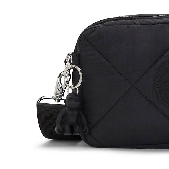 Kipling Milda Quilted Crossbody Bags Black | BYPAM4678