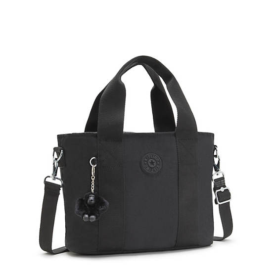 Kipling Minta Medium Tote Bags Black | JZPAB6792