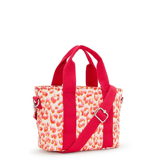 Kipling Minta Printed Shoulder Bags Pink | TYSMA2164