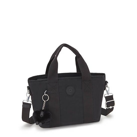 Kipling Minta Shoulder Bags Black | PYWTH3152