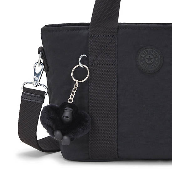 Kipling Minta Shoulder Bags Black | PYWTH3152