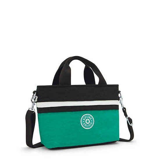 Kipling Minta Shoulder Bags Deep / Green / Black | IWQRX7613