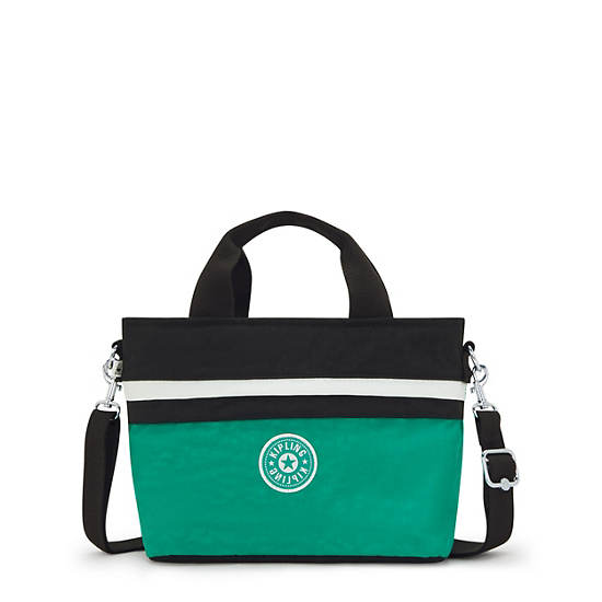 Kipling Minta Shoulder Bags Deep / Green / Black | IWQRX7613