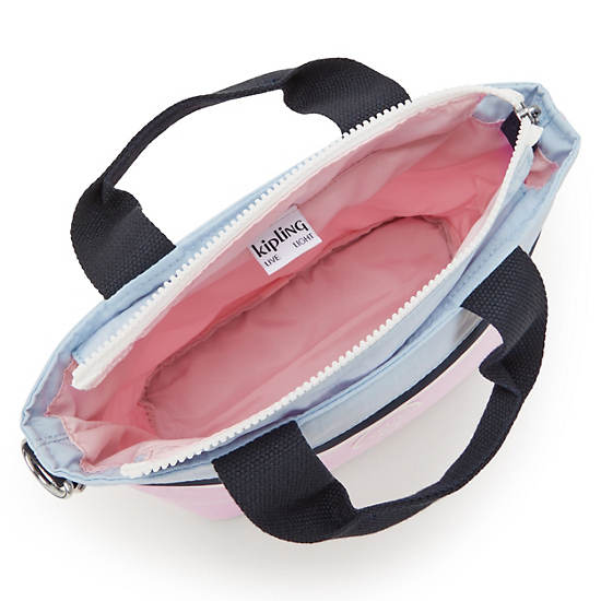 Kipling Minta Shoulder Bags Pink / Blue | WAVUQ1784