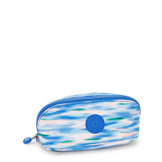 Kipling Mirko Small Printed Toiletry Bags Blue | FZRHJ5467