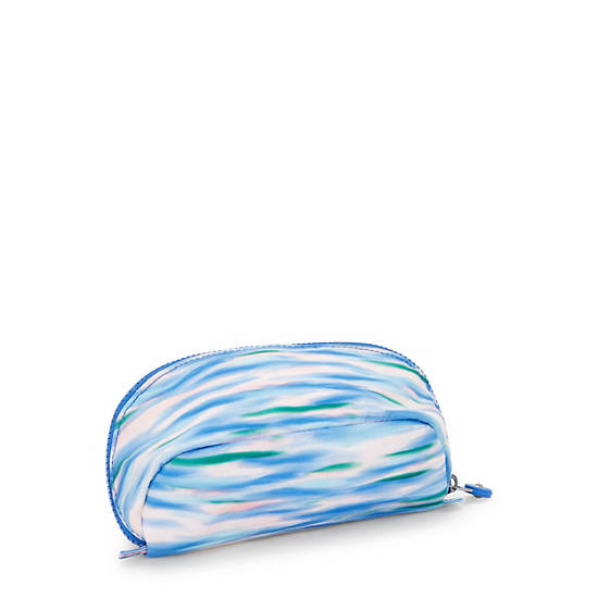 Kipling Mirko Small Printed Toiletry Bags Blue | FZRHJ5467