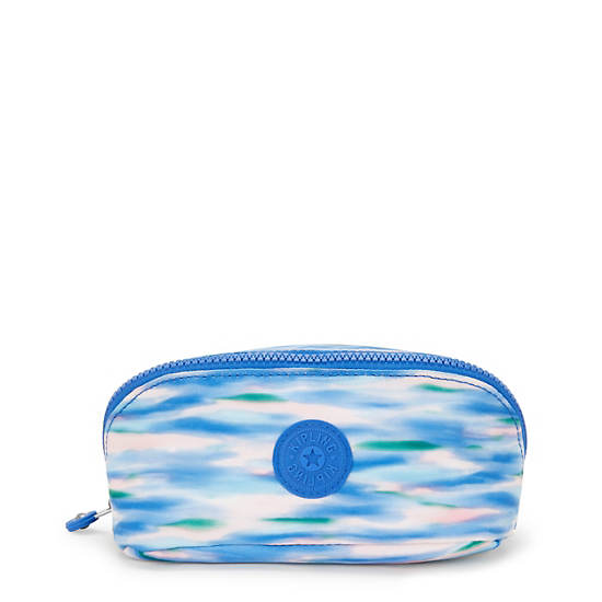 Kipling Mirko Small Printed Toiletry Bags Blue | FZRHJ5467