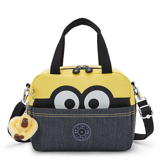 Kipling Miyo Lunch Bag Minions Yellow / Black / White | QGIAH6150