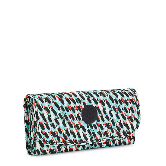 Kipling Money Land Printed Snap Wallets Multicolor | ZBYLO5846