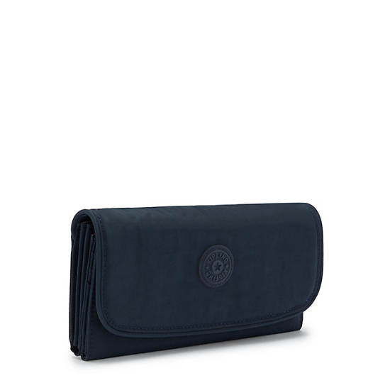 Kipling Money Land Snap Wallets Blue | KYXRB9130