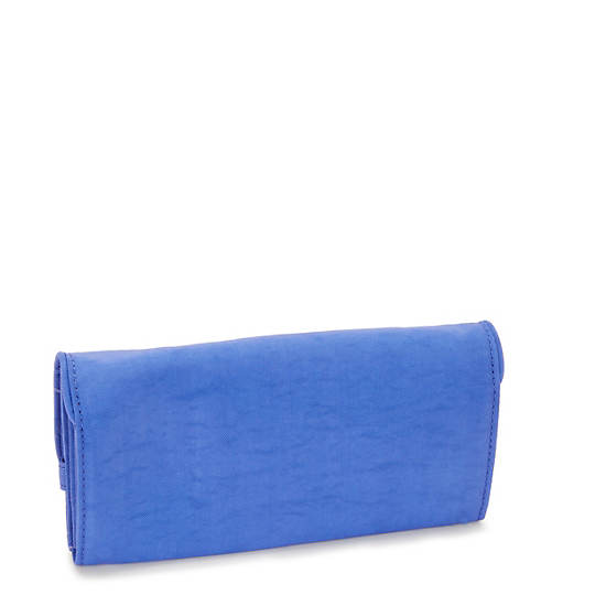 Kipling Money Land Snap Wallets Blue | RVBWP9842