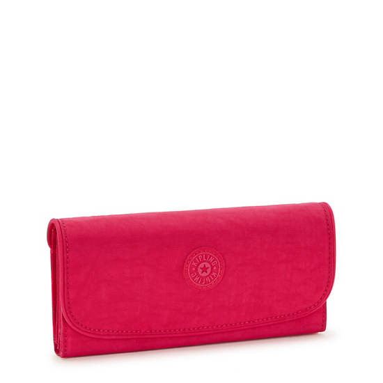 Kipling Money Land Snap Wallets Pink | CZRTE2475