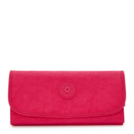 Kipling Money Land Snap Wallets Pink | CZRTE2475