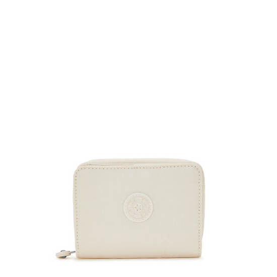 Kipling Money Love Metallic Small Wallets Beige | YCSVL4709