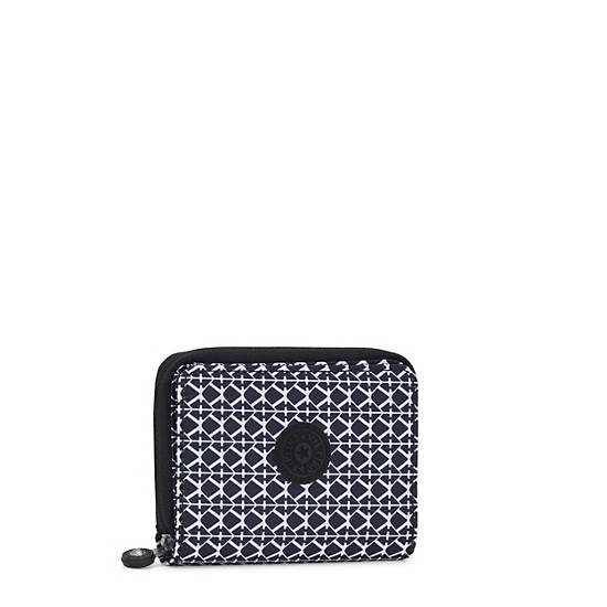 Kipling Money Love Printed Small Wallets Black / White | VIOEP2493