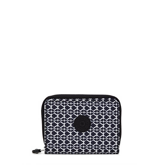 Kipling Money Love Printed Small Wallets Black / White | VIOEP2493