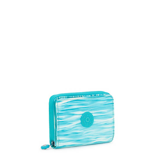 Kipling Money Love Printed Small Wallets Light Turquoise | AMGIV3571