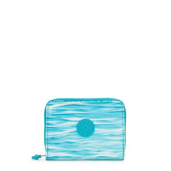 Kipling Money Love Printed Small Wallets Light Turquoise | AMGIV3571