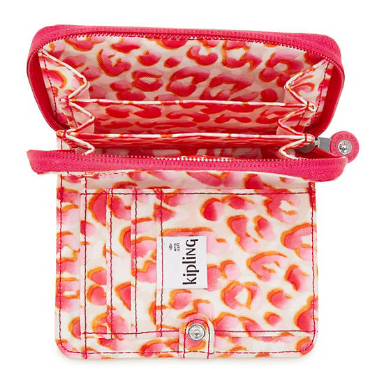 Kipling Money Love Printed Small Wallets Pink | VOXFU8745