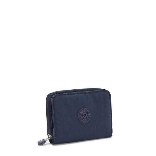 Kipling Money Love Small Wallets Blue | IPKQB9843