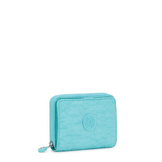 Kipling Money Love Small Wallets Light Turquoise | ZGSNQ8263